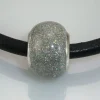 Discount Abalorio Esmalte Brillo Gris De Plata De Ley