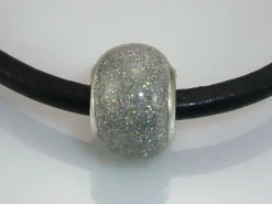 Discount Abalorio Esmalte Brillo Gris De Plata De Ley