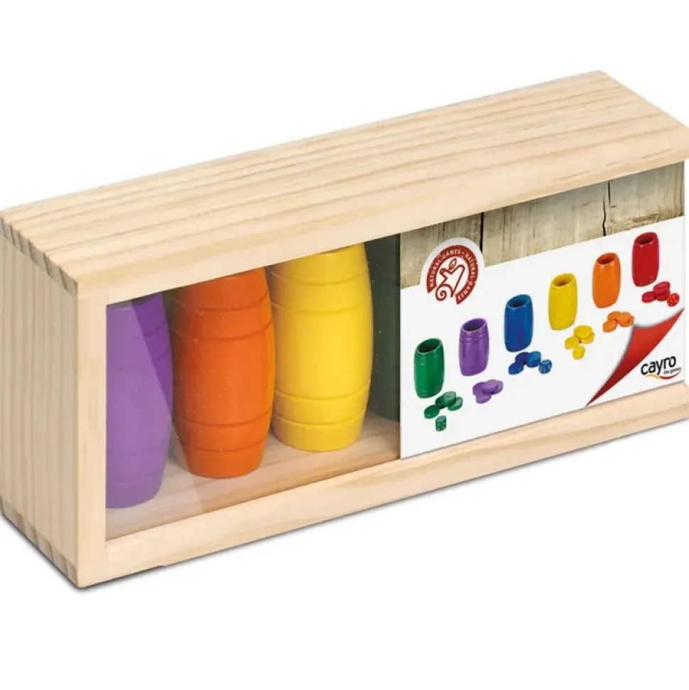 Accesorios Parchís de 6 jugadores Madera XL - Cayro +6A