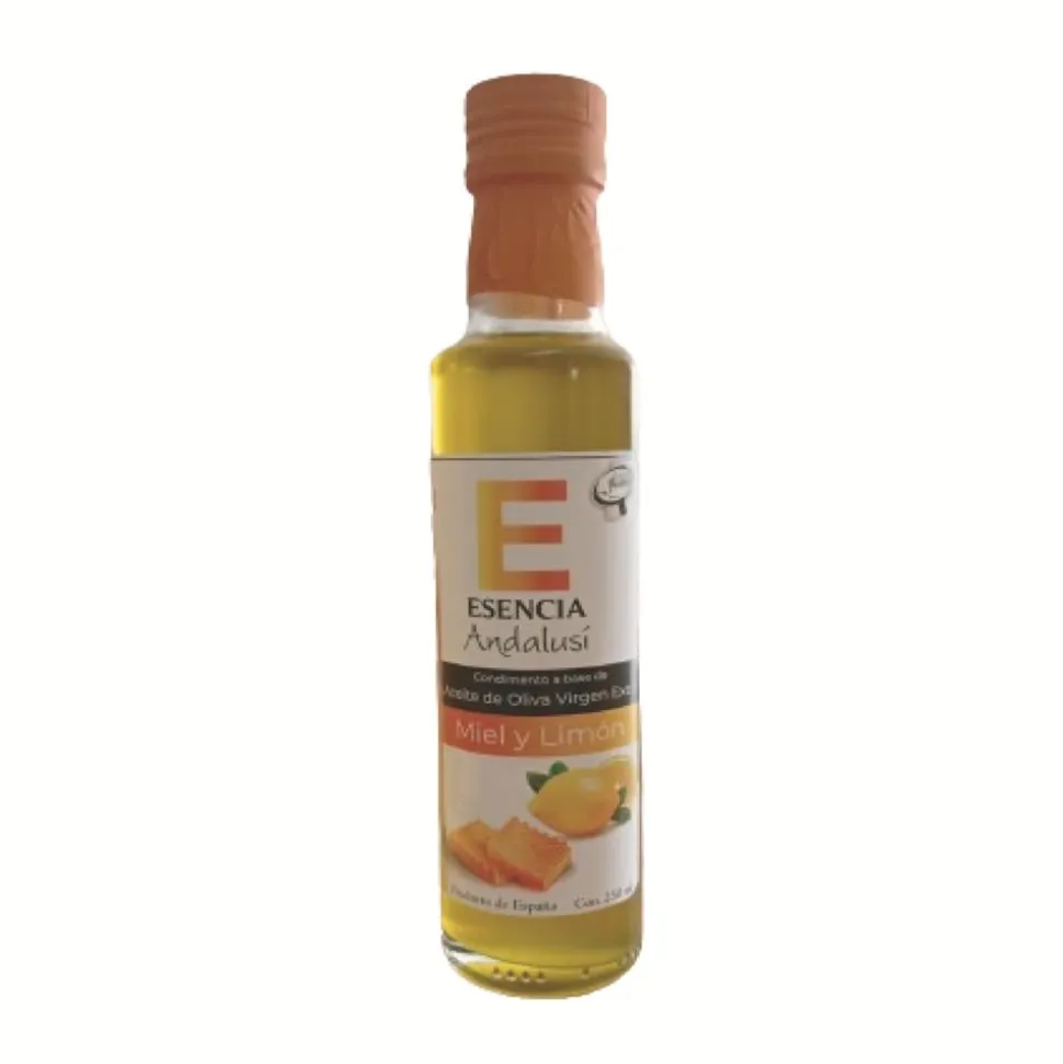 Aceite de Oliva Virgen Extra Aromatizado con Limón y Miel 250 ml