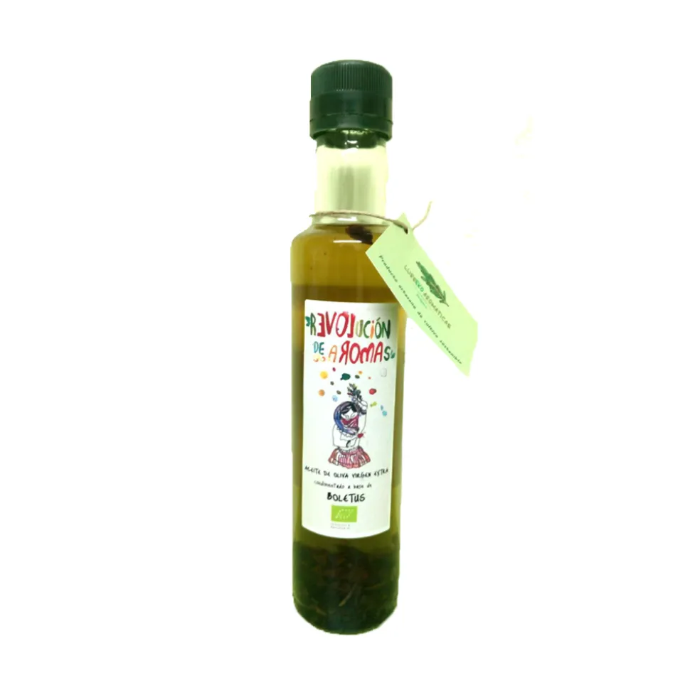 Aceite ecológico de oliva virgen extra Condimentado con boletus