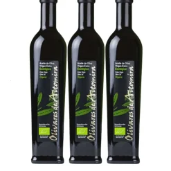 Clearance Olivares de Altomira Aceite Oliva Virgen Extra Ecológico Primer prensado en frío - Lote 3 x 500 ml
