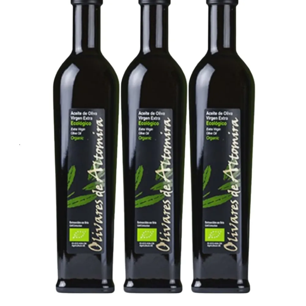 Clearance Olivares de Altomira Aceite Oliva Virgen Extra Ecológico Primer prensado en frío - Lote 3 x 500 ml