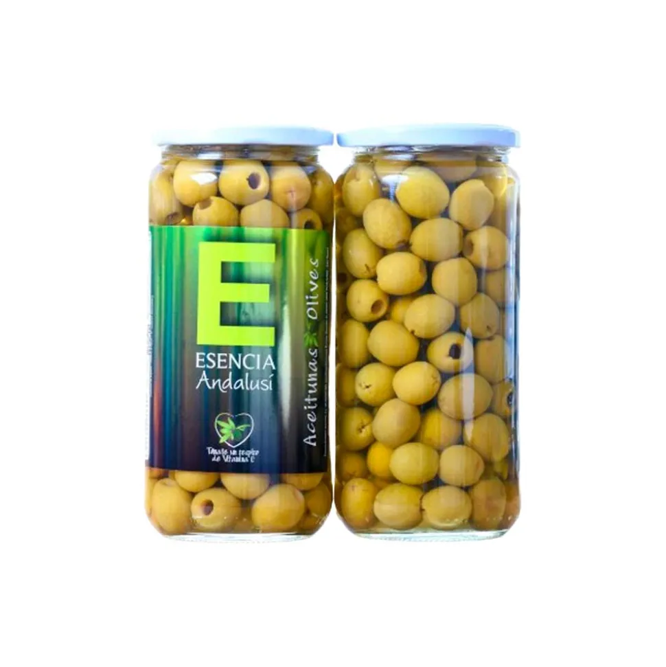 Aceitunas Manzanilla sin hueso Sabor Anchoa 700 g