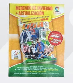 Actualizacion Liga Este Panini Album + Todos los cromos(42) sin pegar 2018 2019