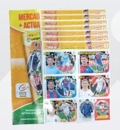 Actualizacion Liga Este Panini Album + Todos los cromos(42) sin pegar 2018 2019