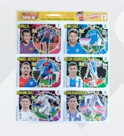 Actualizacion Liga Este Panini Album + Todos los cromos(42) sin pegar 2018 2019