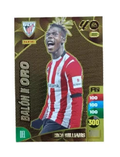 Adrenalyn XL 2024 2025 Carta Balón de Oro Nico Williams Colección Panini
