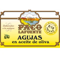 Hot Paco Lafuente Agujas en aceite de oliva 8/10 piezas