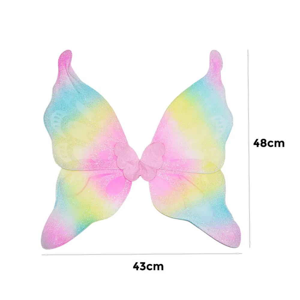 New Disfraces Lucero Alas de Hada o Mariposa multicolor