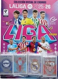 Album + 454 cromos distintos Liga Este 2025 2026 - Son la primera edición, no se completa el Álbum