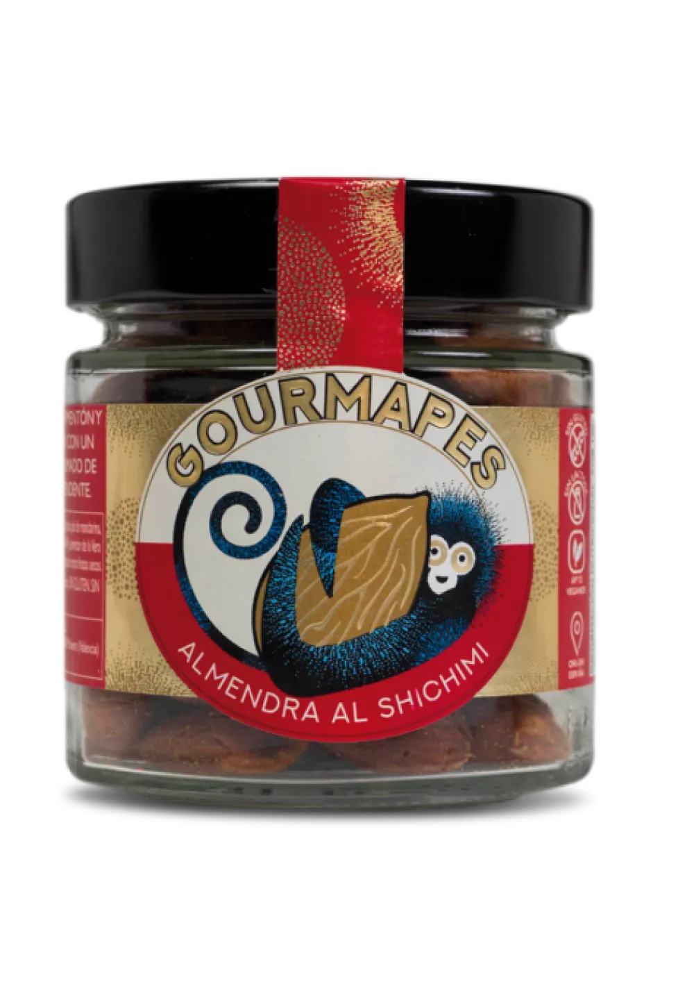 Hot Gourmapes Almendra al Shichimi Picante 90g