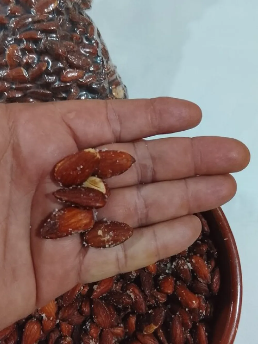 Sale Tío Peñas Almendra frita con piel en aceite de oliva virgen extra con sal 1kg