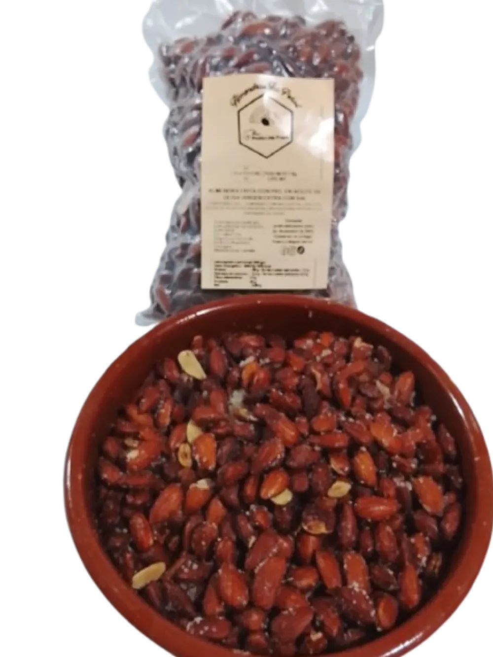 Sale Tío Peñas Almendra frita con piel en aceite de oliva virgen extra con sal 1kg