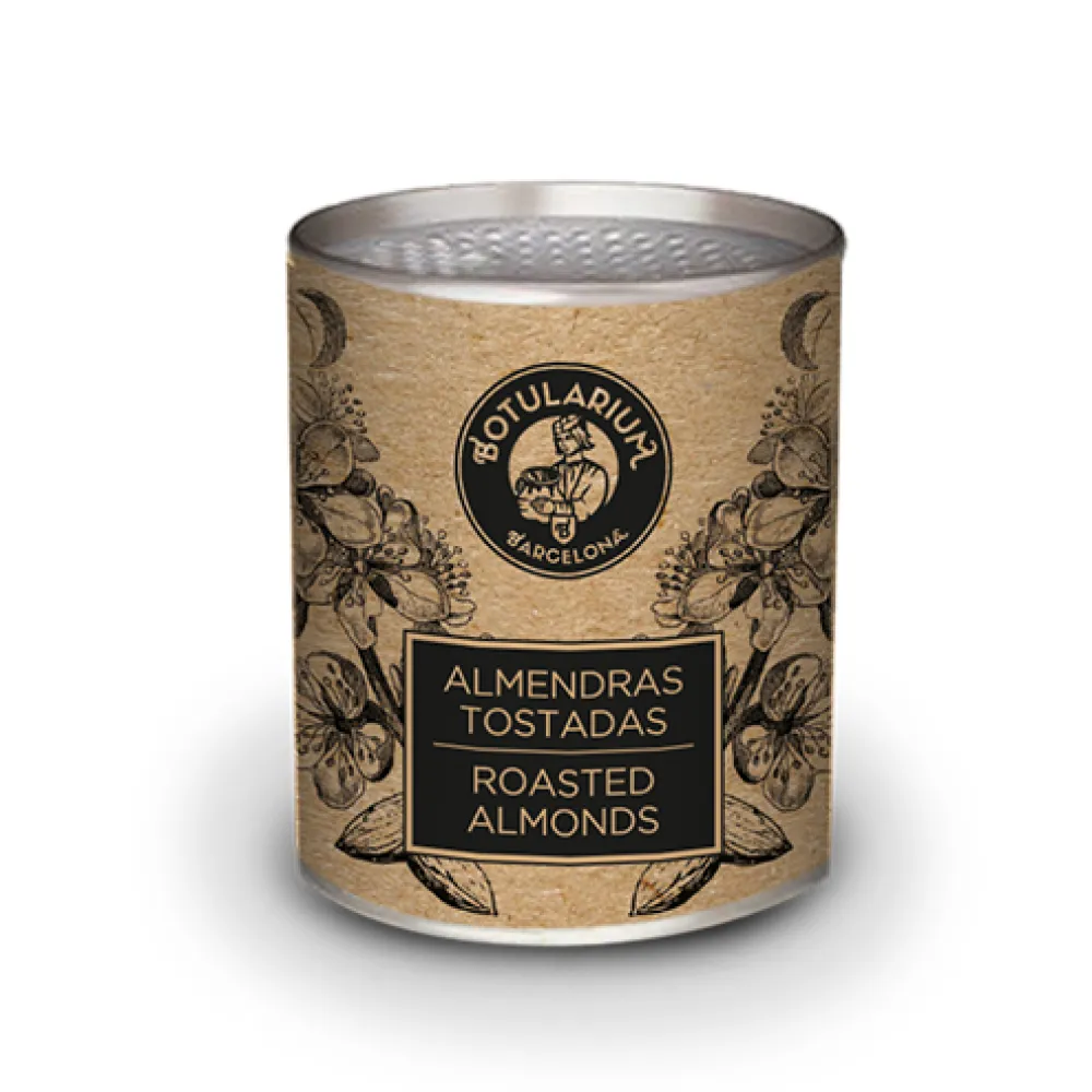 Clearance Botularium Almendras repeladas fritas saladas y Almendras tostadas (Pack con 5 latitas minibar de cada)