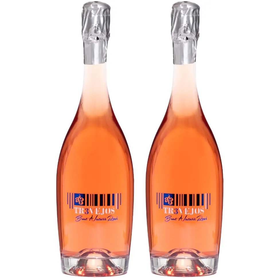 Altos de Trevejos Espumoso Brut Nature Rosé 2x75 cl.
