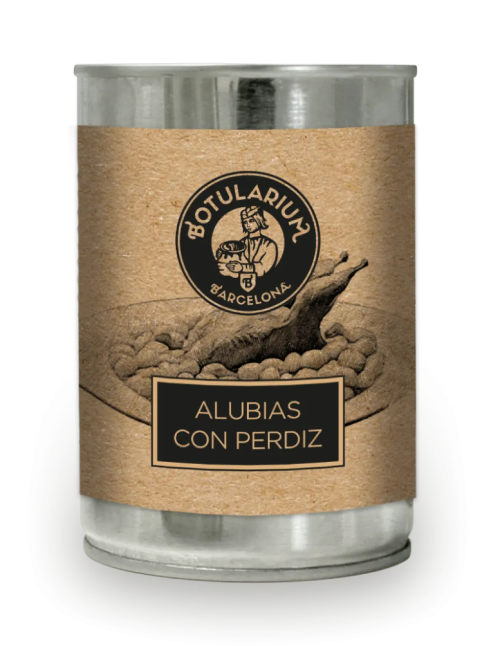 Sale Botularium Alubias con perdiz (390g)