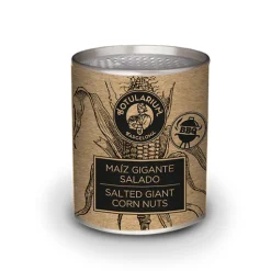 Anacardos salados y Maíz gigante salado BBQ Botularium (Pack con 5 latitas minibar de cada)