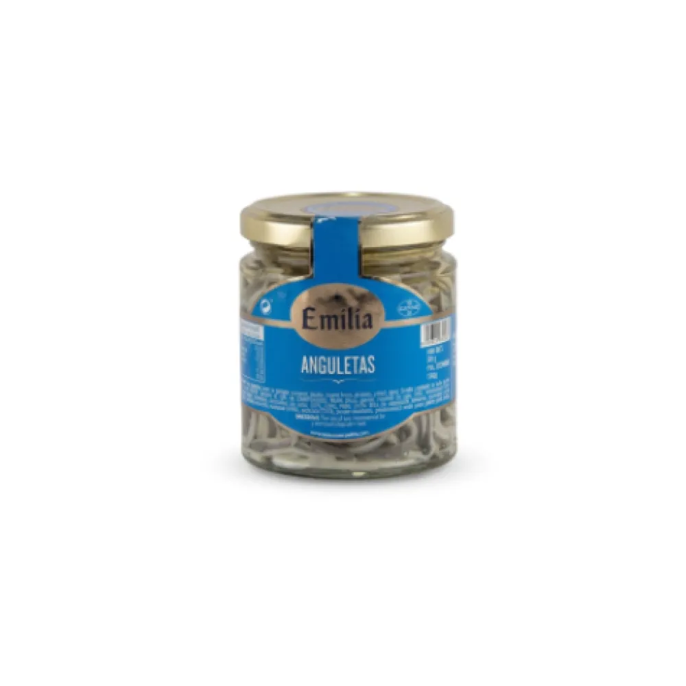 Emilia Anguletas “” en Ajo y Cayena – Sabor del Mar Tarro 220 g