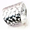 Anillo En Plata De Ley Satinada