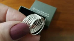 Anillo Semanario De Plata De Ley