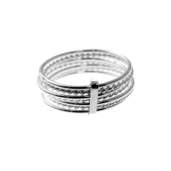 Anillo Semanario De Plata De Ley