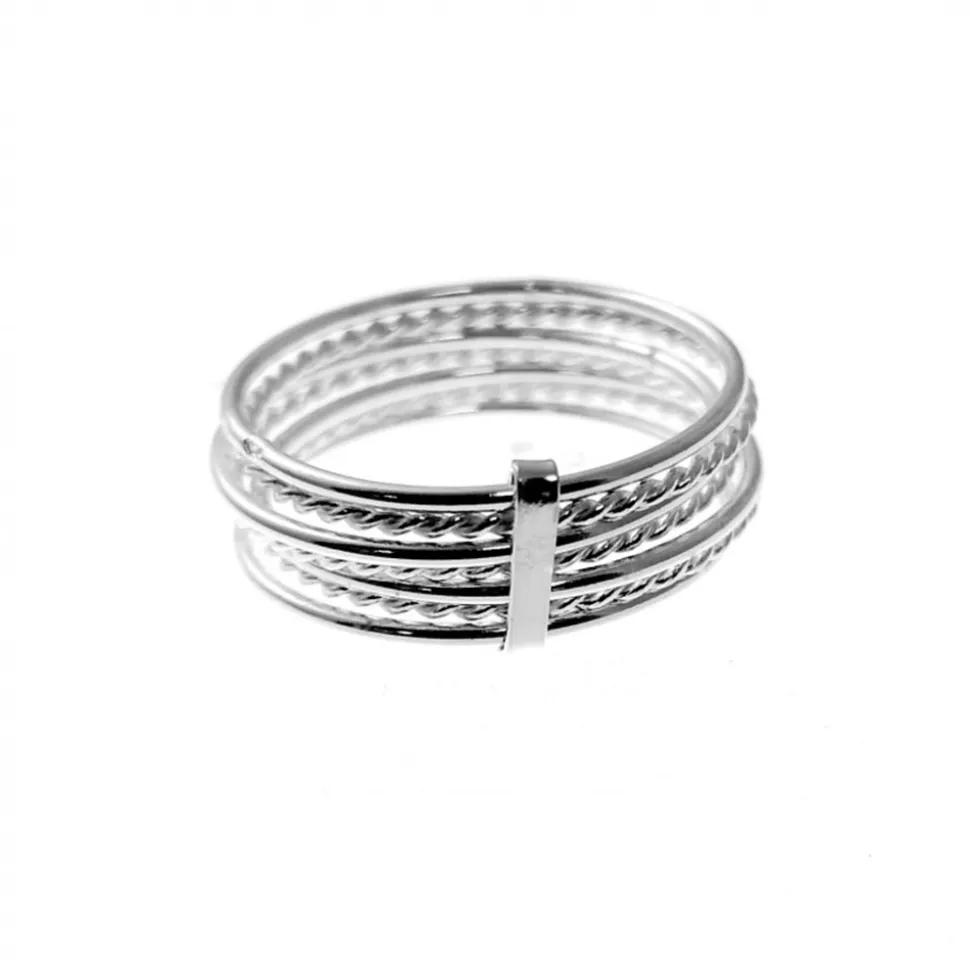 Anillo Semanario De Plata De Ley
