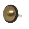 Sale Ecodedal Anillo sostenible media esfera dorada