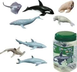 Animales marinos 8 figuras