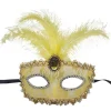 Hot Disfraces Lucero Antifaz encaje y pluma