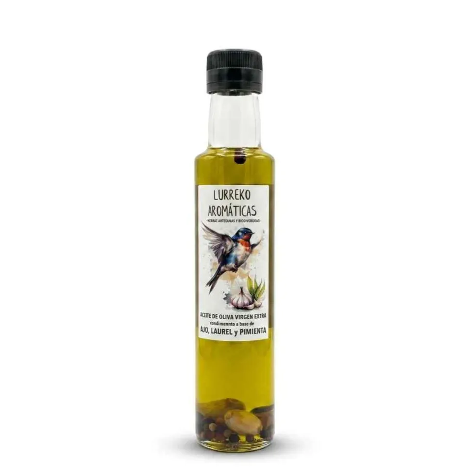 AOVE con Ajo Laurel y Pimienta Eco 250ml