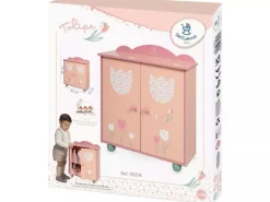 Sale Decuevas Toys Armario de Madera para Muñecas Tulipe con Perchas DeCuevas