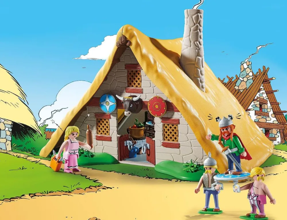 Online Playmobil Astérix: Cabaña de Abraracúrcix de 70932