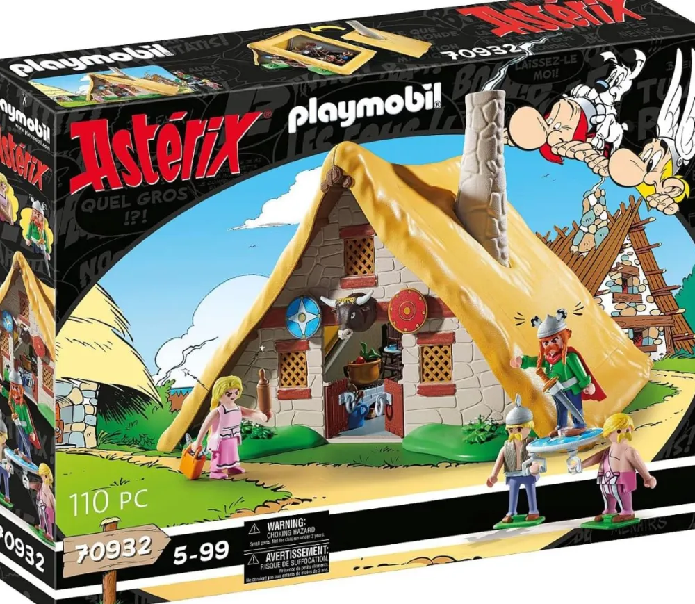 Online Playmobil Astérix: Cabaña de Abraracúrcix de 70932