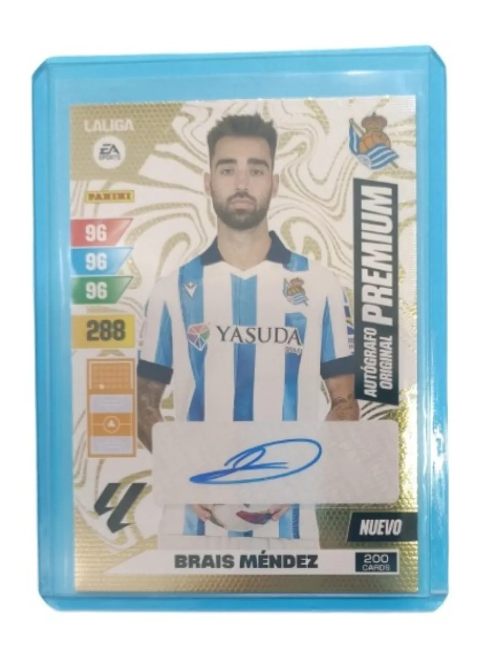 Sale PANINI Autógrafo Original Brais Méndez Adrenalyn XL 2023 2024