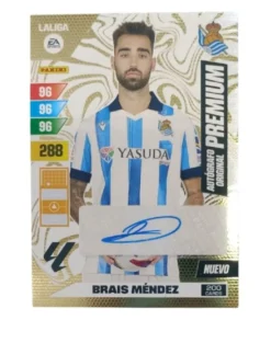 Sale PANINI Autógrafo Original Brais Méndez Adrenalyn XL 2023 2024