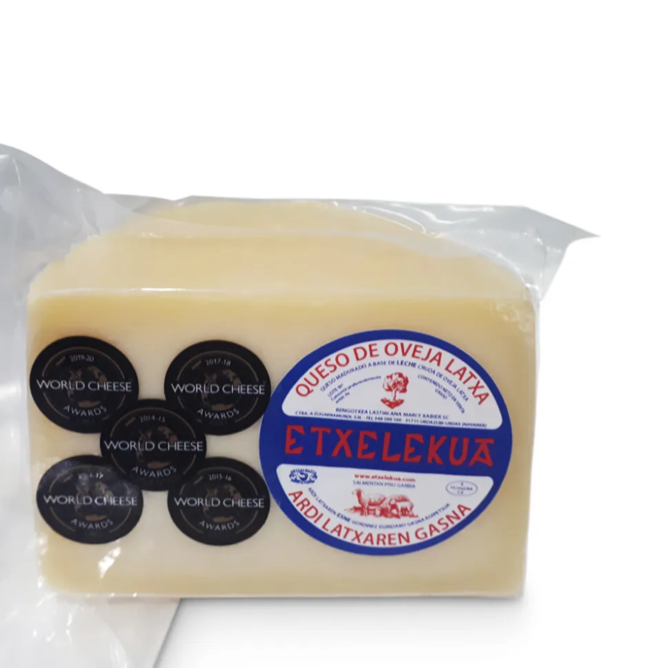 AUTÉNTICO QUESO DE PASTOR DE OVEJA LATXA - 2 X 700gr