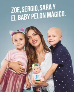 Sale Fundación Juegaterapia Baby Pelón Sara Carbonero