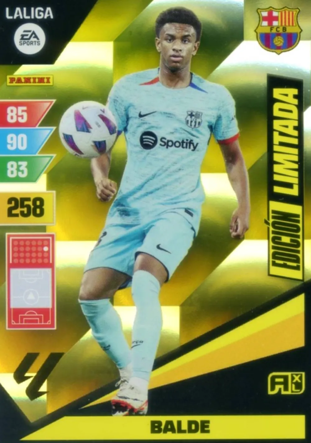 Hot Panini España BALDE - Adrenalyn XL 2023 2024 - Edición Limitada - FC Barcelona
