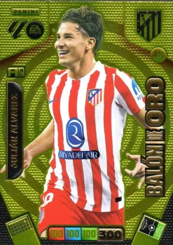 Hot Panini España Balón de Oro #470 Julián Álvarez 2025-26 Cromo Panini Adrenalyn XL La Liga 25/26