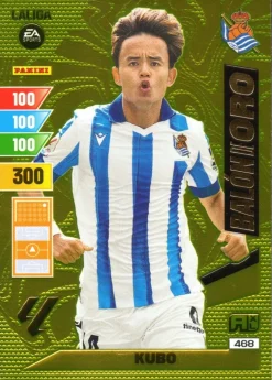 Balón de Oro Takefusa Kubo 468 Real Sociedad cromo Adrenalyn XL 2023 2024 La liga 23/24