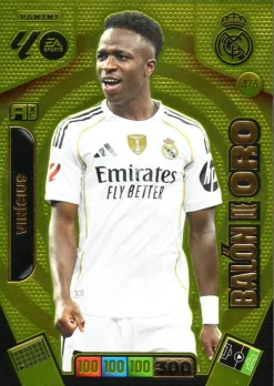 New Panini España Balón de Oro #473 Vinícius 2025-26 Cromo Panini Adrenalyn XL La Liga 25/26
