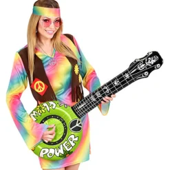 Banjo Hippie Verde Inflable