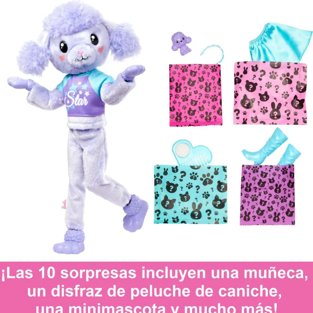 Online Mattel Barbie Cutie Reveal Camisetas Cozy Caniche