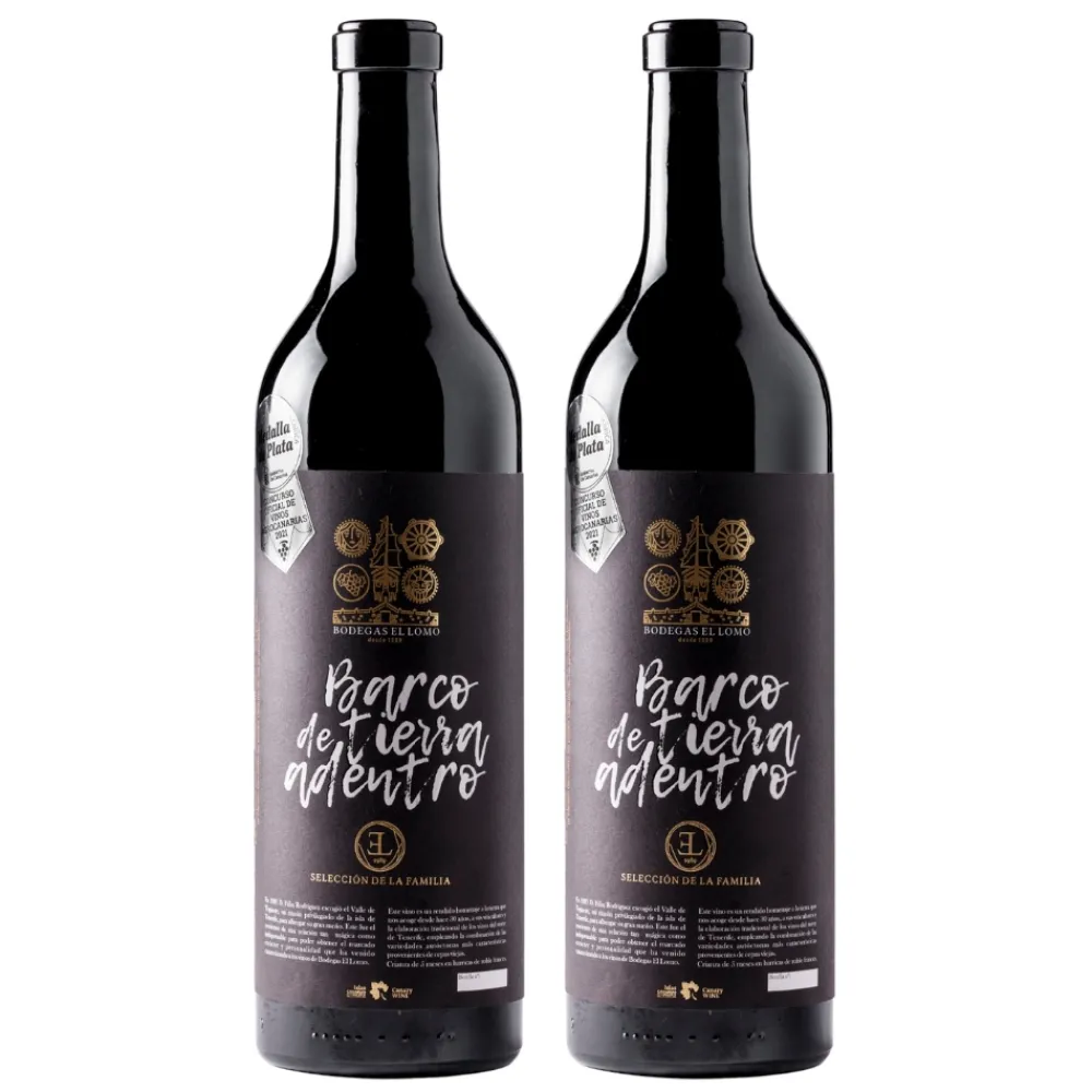 Sale Bodega El Lomo Barco de Tierra Adentro Tinto - 2x75 cl
