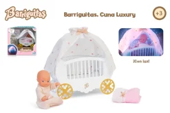 Best Famosa Barriguitas Cuna Luxury con muñeco
