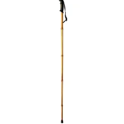 Hot La Casa de las Setas Bastón de senderismo caña bambú empuñadura trekking 110cm