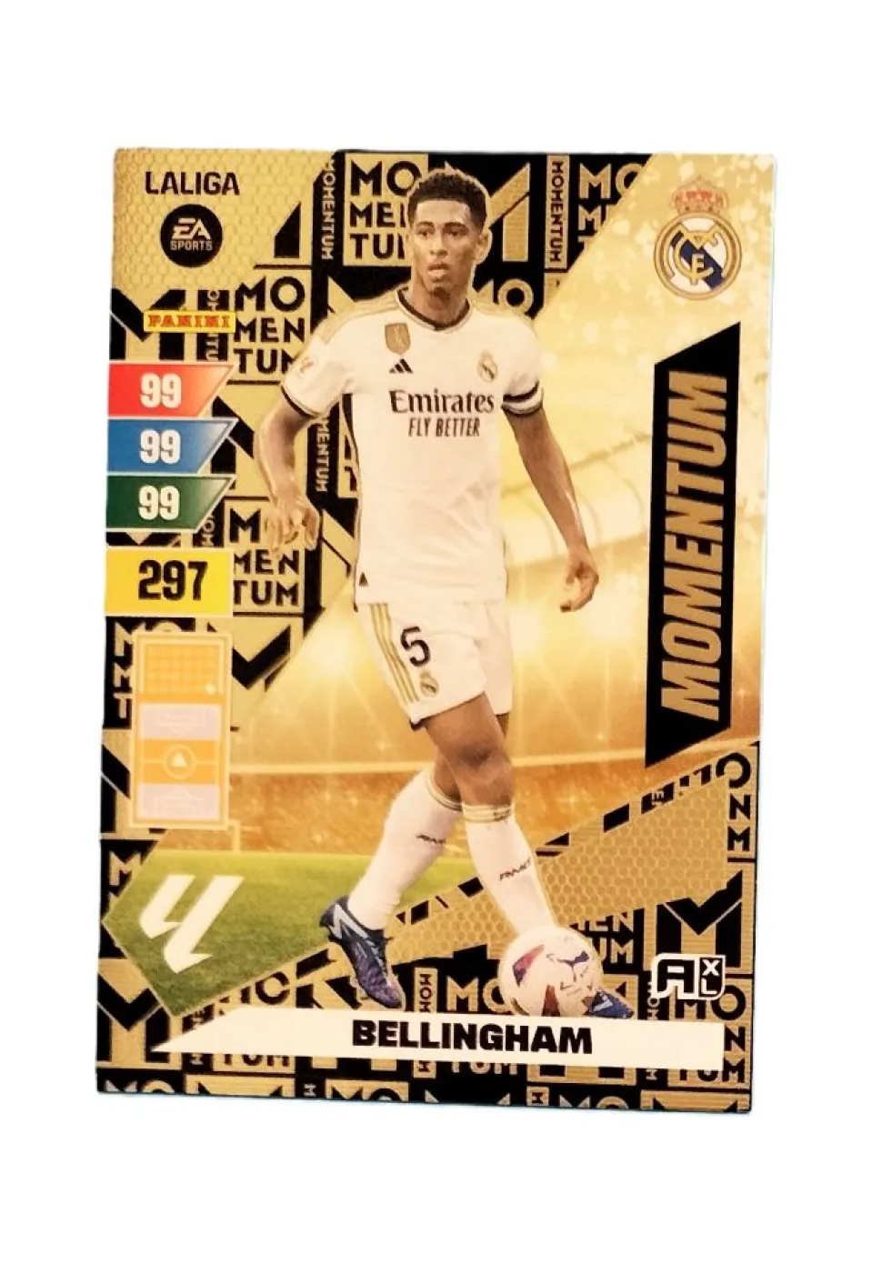 BELLINGHAM - Real Madrid MOMENTUM Balón de Oro Adrenalyn XL 2023 2024