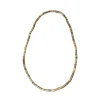 Bisutería collar flexible dorado