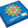 Bloques de patrones de mdera (Pattern Blocks) 155 piezas
